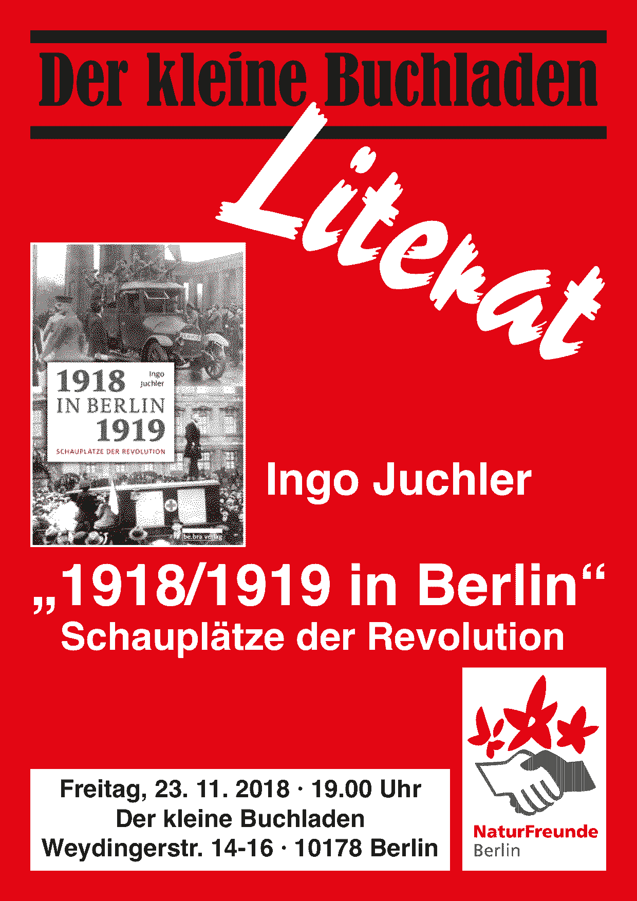 LITERAT: Ingo Juchler »1918/19 in Berlin«